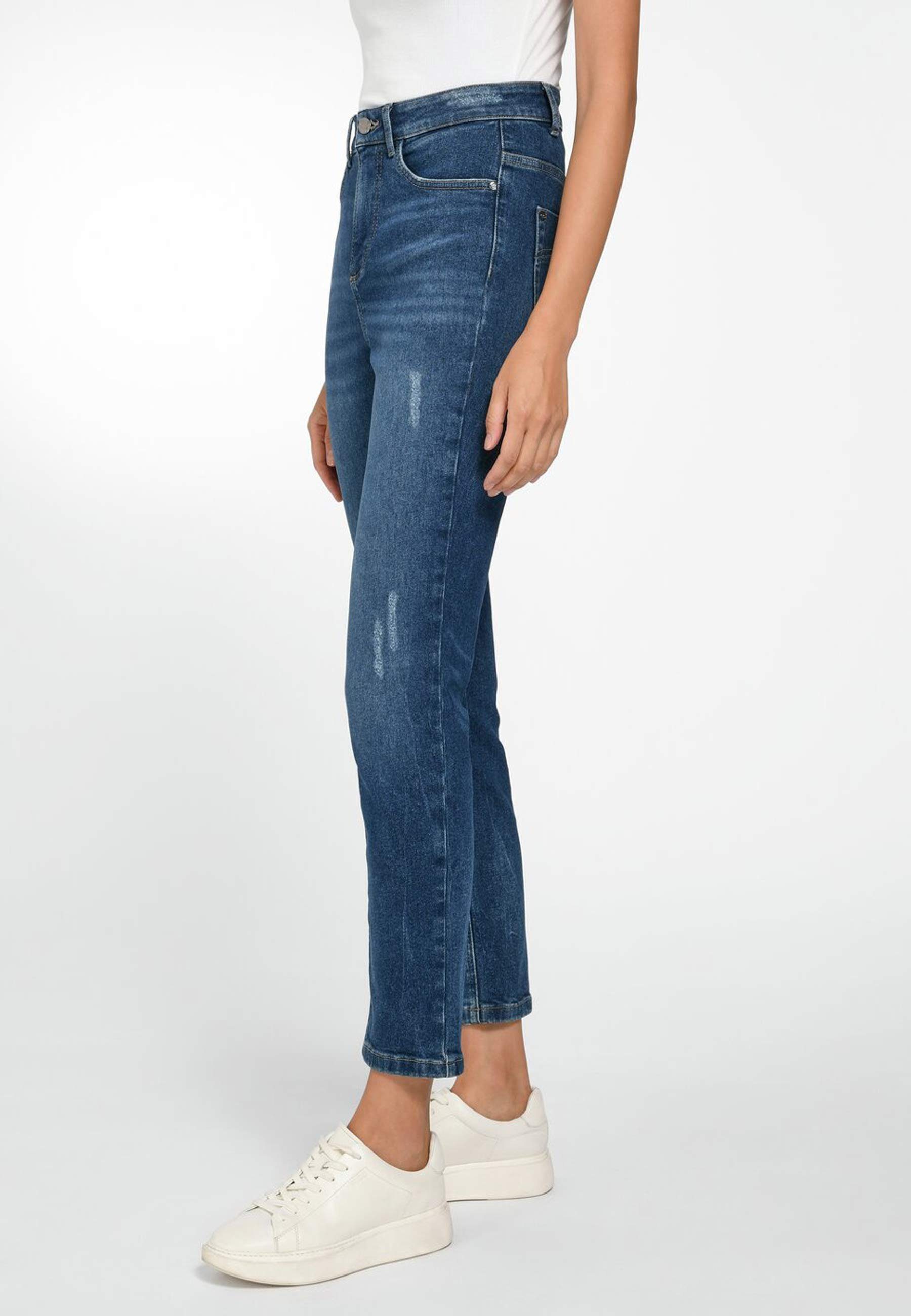 Basler 5-Pocket-Jeans Design blue_denim modernem Cotton mit