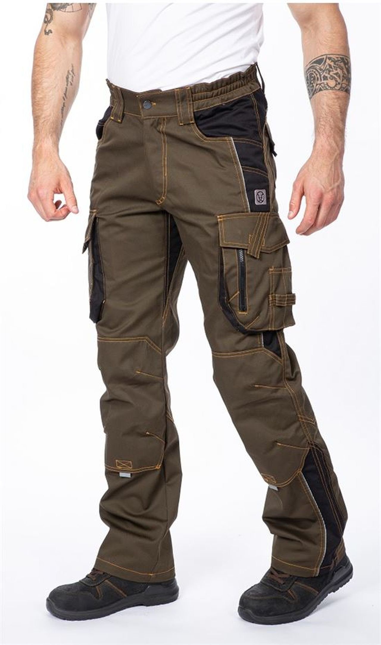 Ardon Safety Arbeitshose Arbeitshose Sicherheitshose Bundhose Multifunktion-Taschen Cargohose