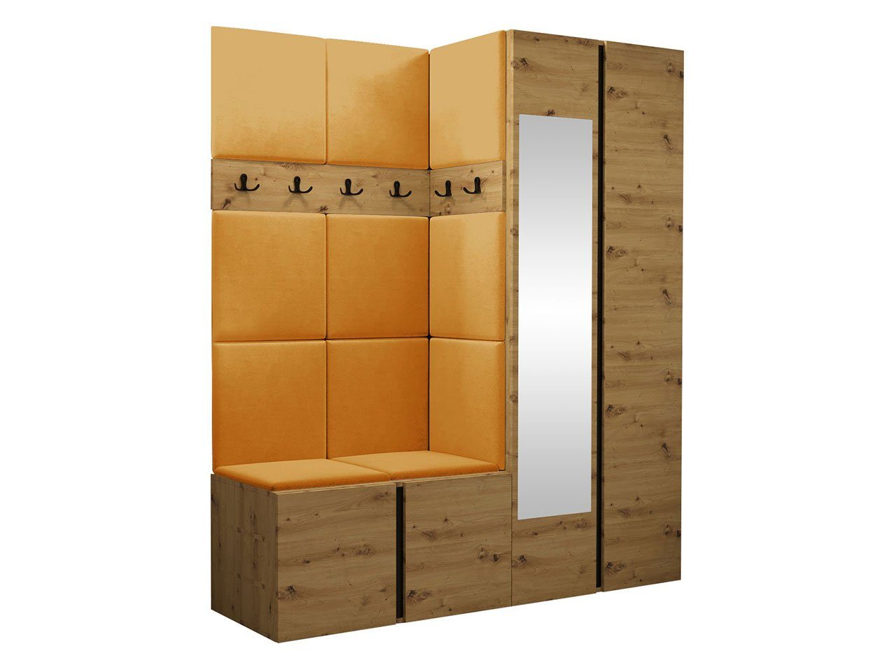 MIRJAN24 Garderoben-Set Orion XII, (Komplett-Set, Schrank, günstig online kaufen