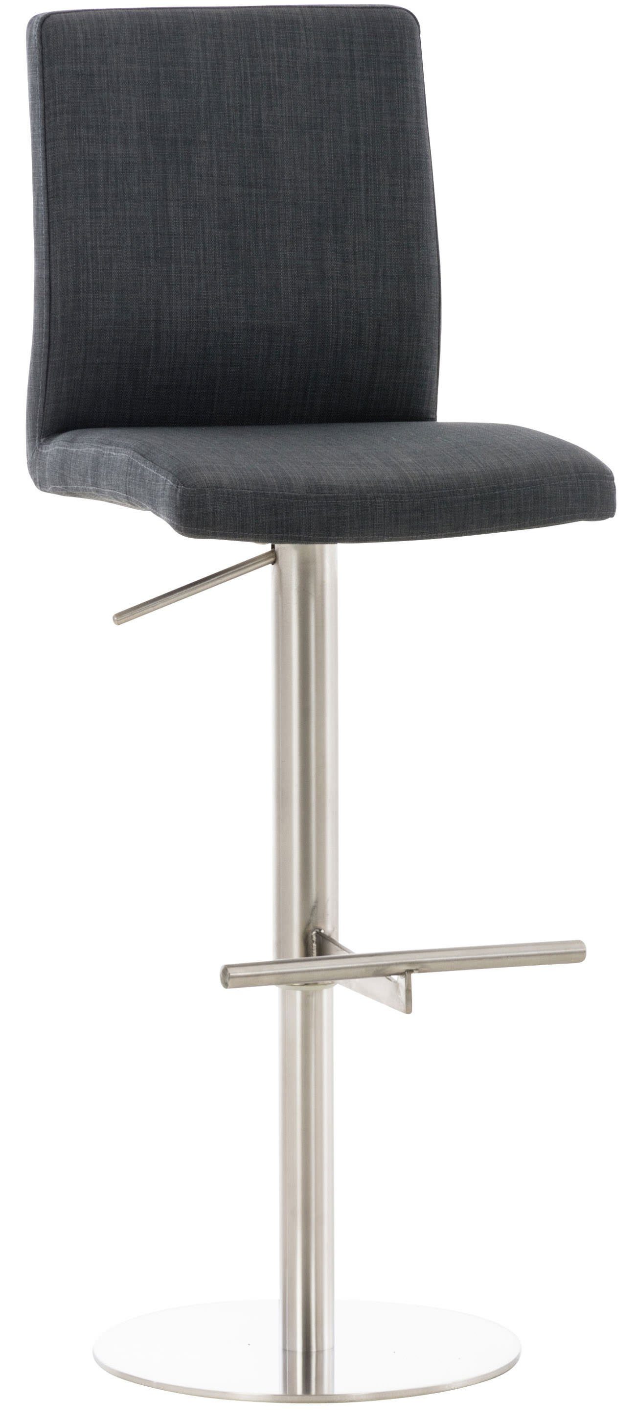 Barhocker Barhocker Cadiz Stoff edelstahl