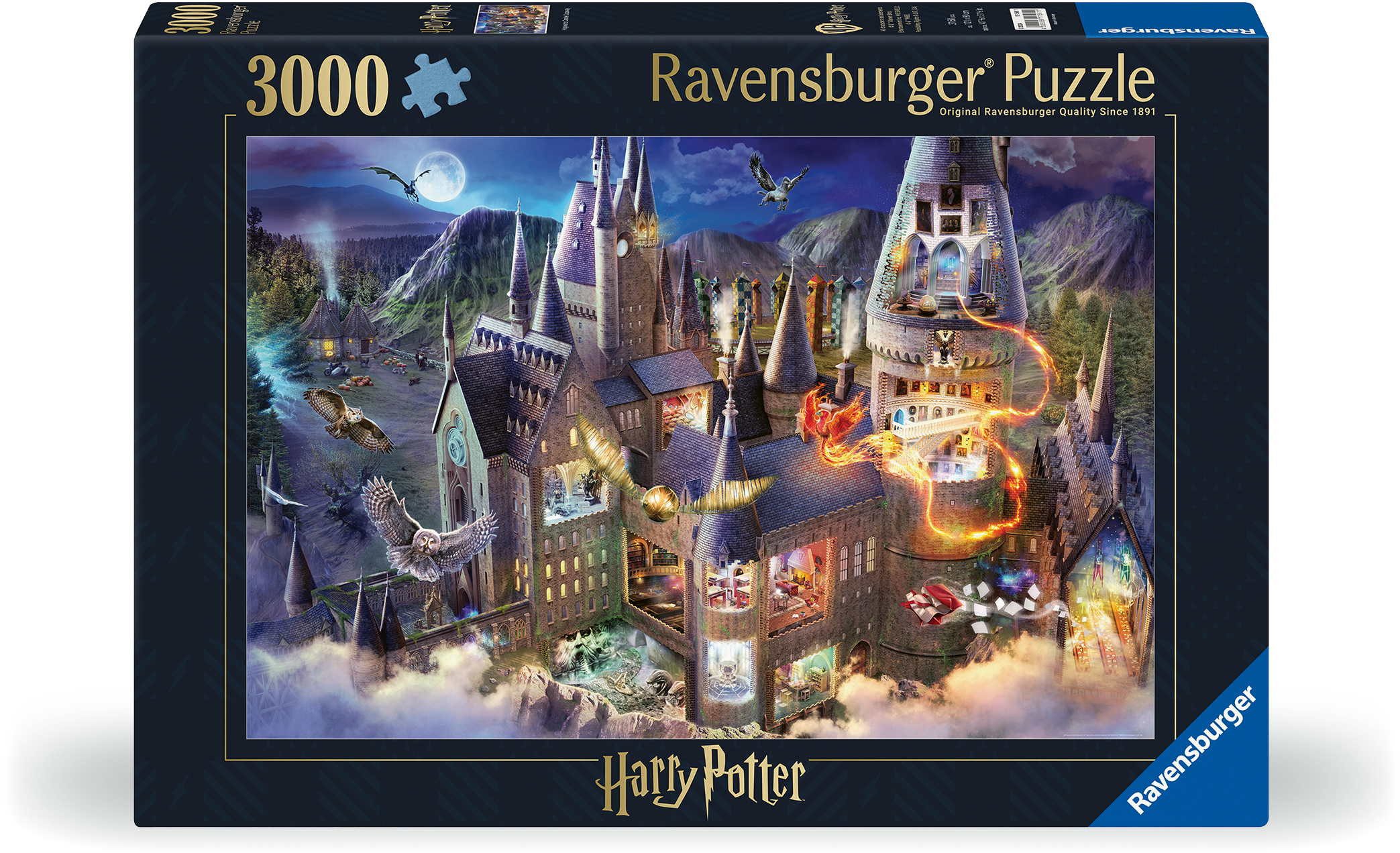 Ravensburger Puzzle 3000 Teile Puzzle Harry Potter Hogwarts Interior 17561, günstig online kaufen