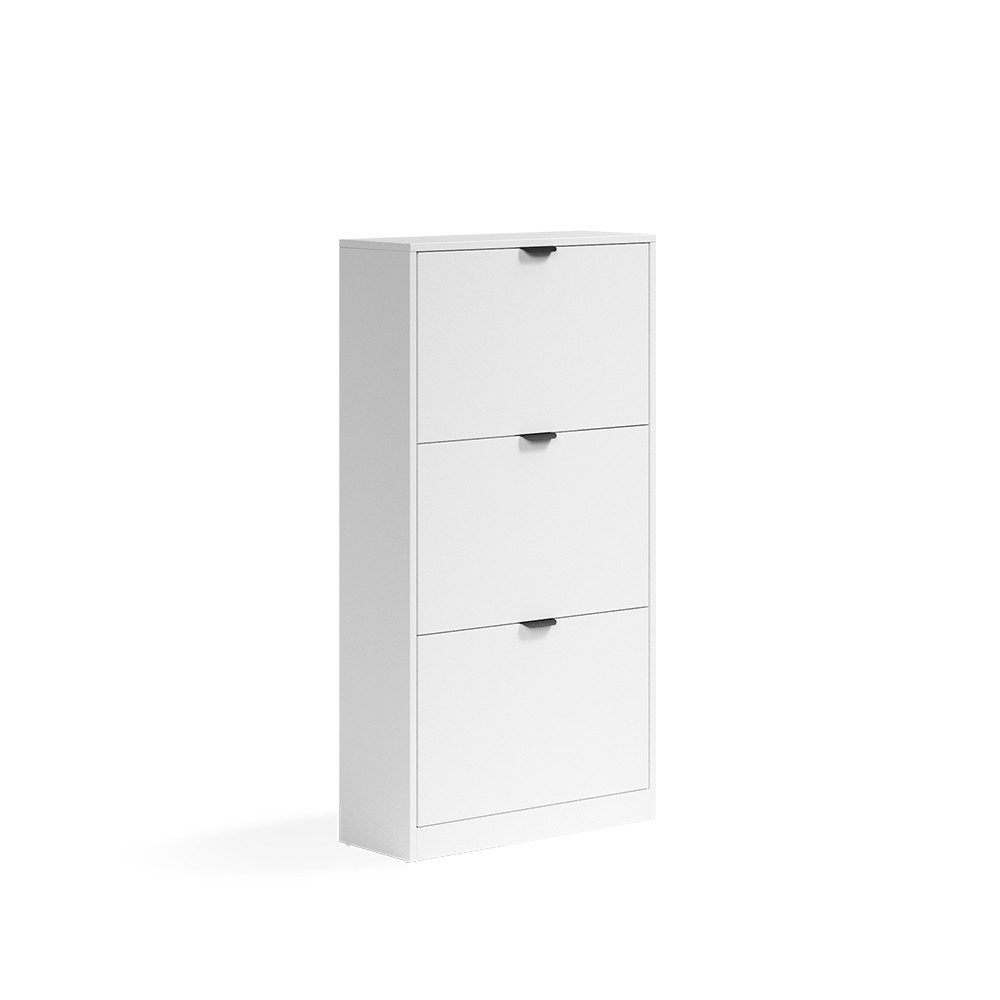 Vicco Schuhkipper Gizmo, Weiß, 59 x 112 cm mit 3 Fächern (1 St)
