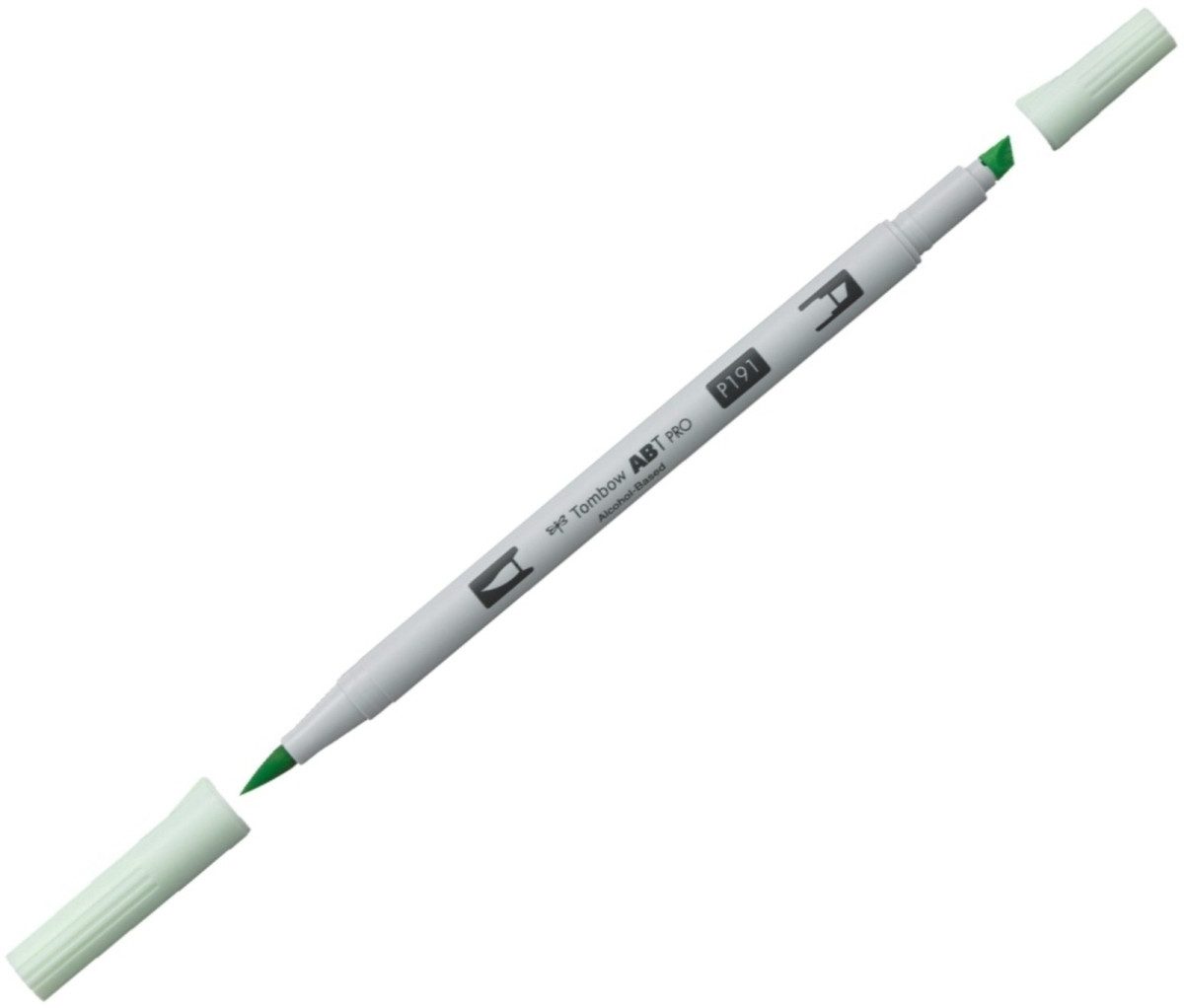 Filzstift Dual-Fasermaler ABT Pro Keilspitze/Pinselspitze Alkoholbasis honeydew