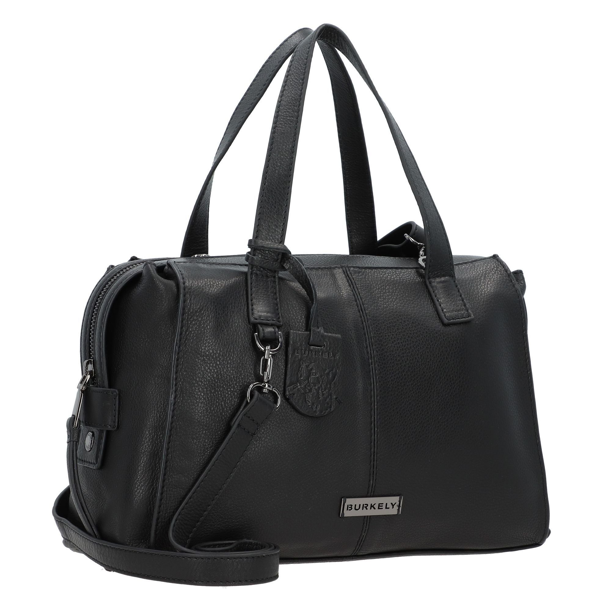 Maeve, Leder Mystic Black Burkely Henkeltasche