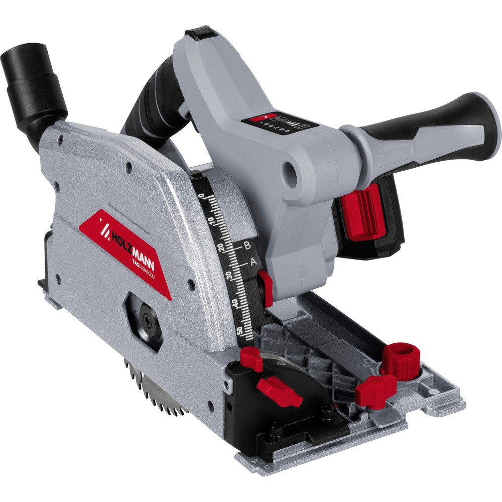 Holzmann Handkreissäge Holzmann Maschinen TAS140AKKU Akku-Tauchsäge Schnitttiefe max. (90) 5