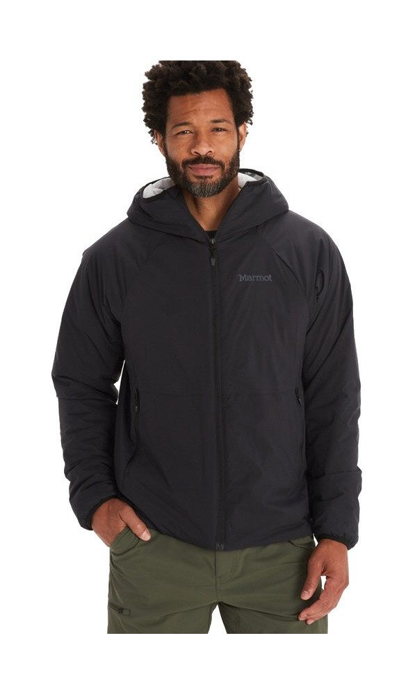 Marmot Funktionsjacke Isolationsjacke Novus Hoody (atmungsaktiv, wasserabweisend, PFC-frei)