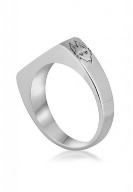 Akitsune Siegelring Stackable Statement Ring - Heart EU 62 - UK T - US 10