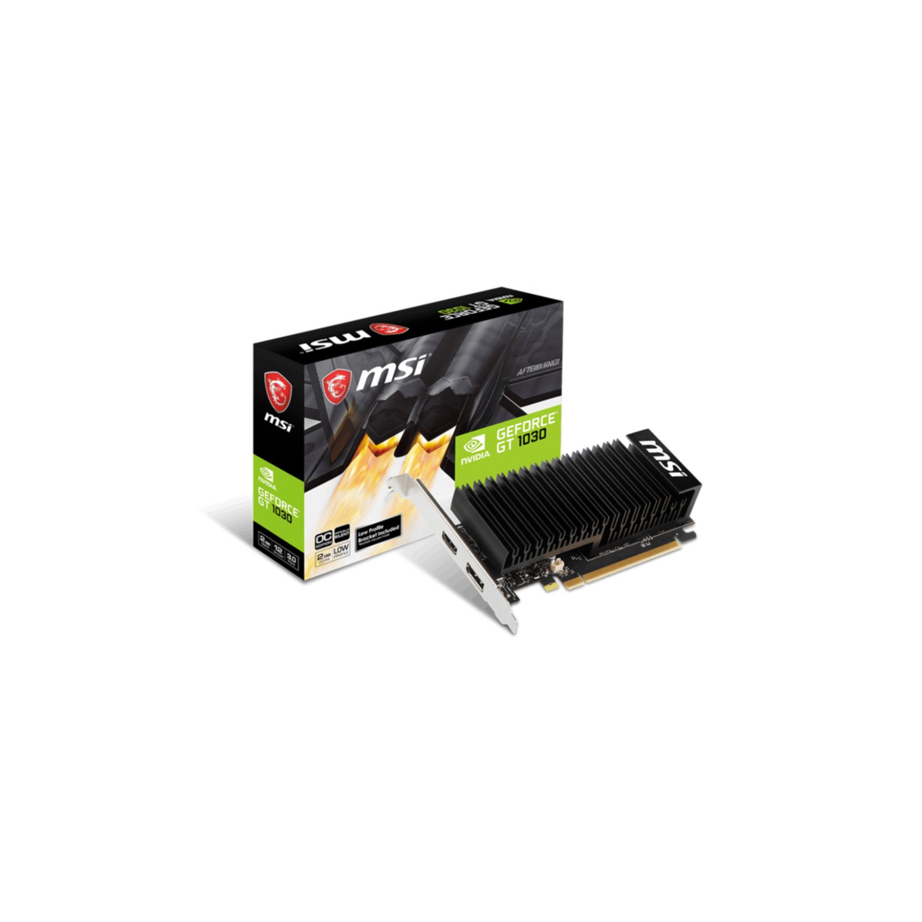 MSI GeForce GT 1030 2GHD4 LP OC Grafikkarte