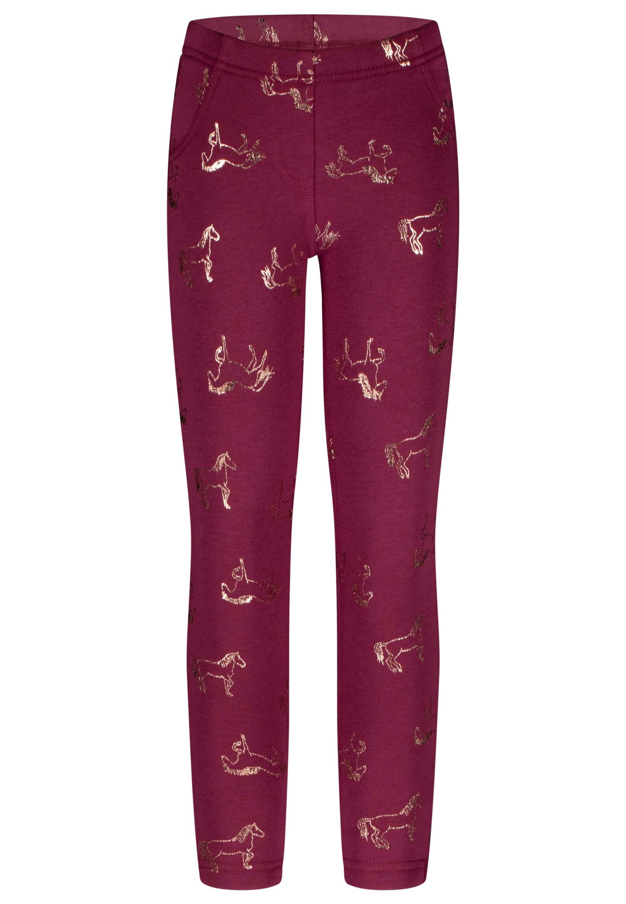 SALT AND PEPPER Thermoleggings AOP Horses mit tollem AOP-Pferdedruck