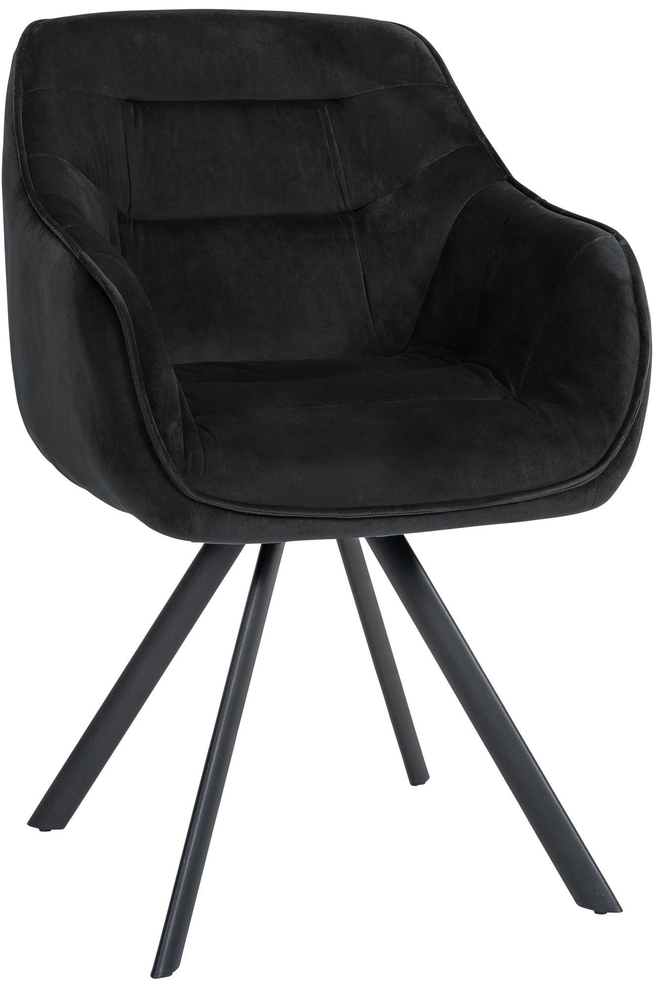 CLP Esszimmerstuhl Russel, Samt oder Antik Stoff günstig online kaufen