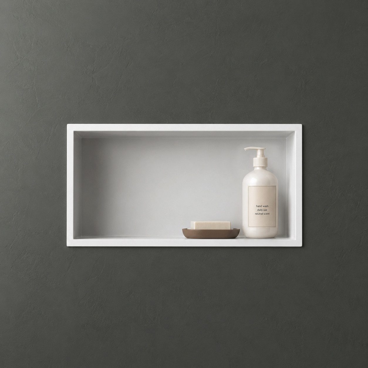 Mai & Mai Ablageelement Wandnische Dusche Edelstahl Unterputz-Montage modern MBK01, Vertikale und horizontale Montage möglich,pflegeleicht,rostfrei
