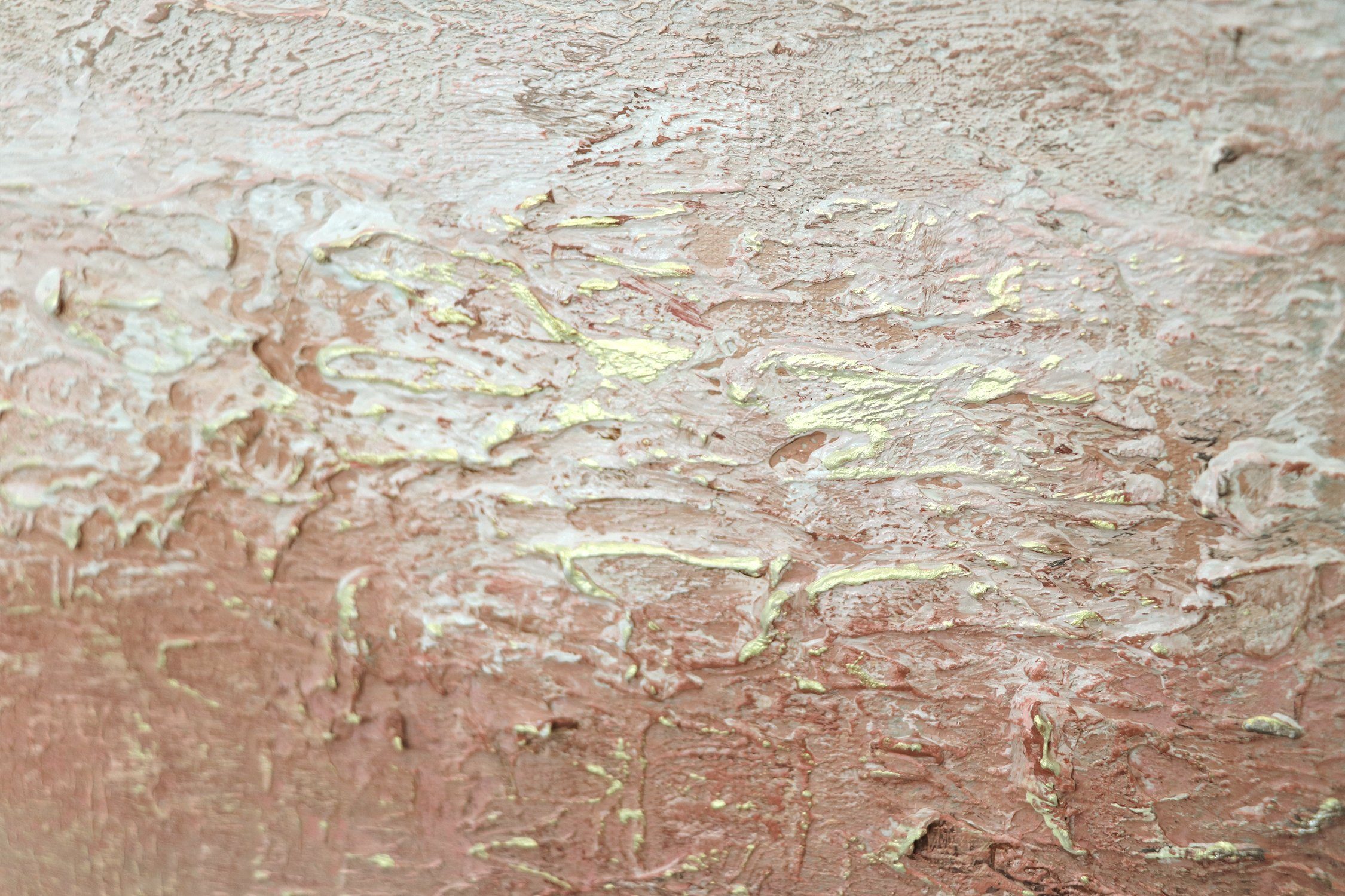 Ohne Goldene Bild Gemälde Abstrakt Leinwand Landschaft, Vögel Handgemalt Sonne II, YS-Art Sonnenenergie Schattenfugenrahmen