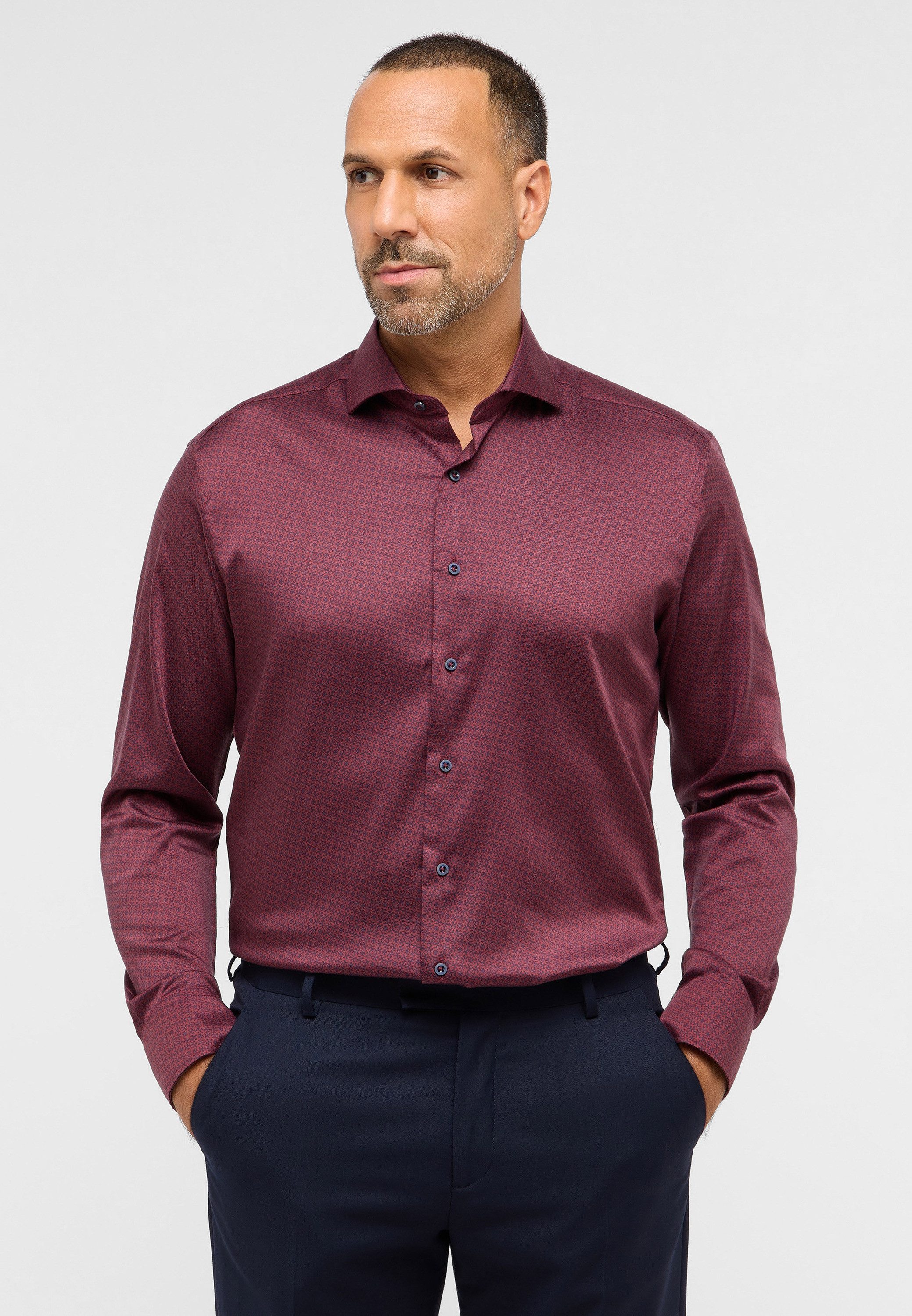 Eterna Langarmhemd MODERN FIT EASY IRON günstig online kaufen