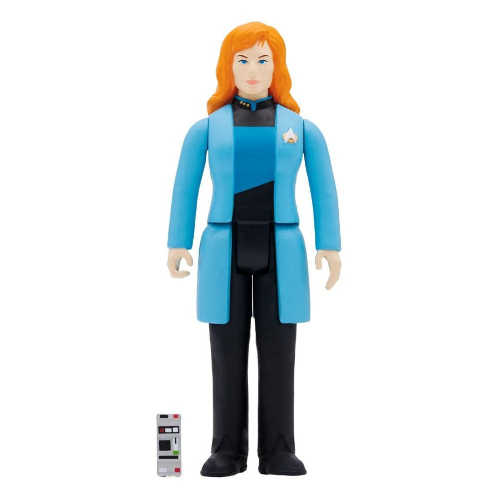 Super7 Actionfigur Star Trek: The Next Generation Dr. Crusher 3 3/4-Inch ReAction Actionf