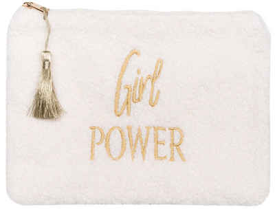 styleBREAKER Kosmetiktasche (1-tlg), Beautybag Girl Power