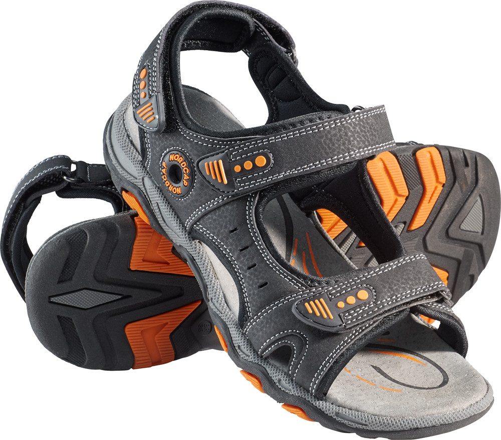 Nordcap Trekkingsandale Laufsohle mit Profil für mehr Trittsicherheit