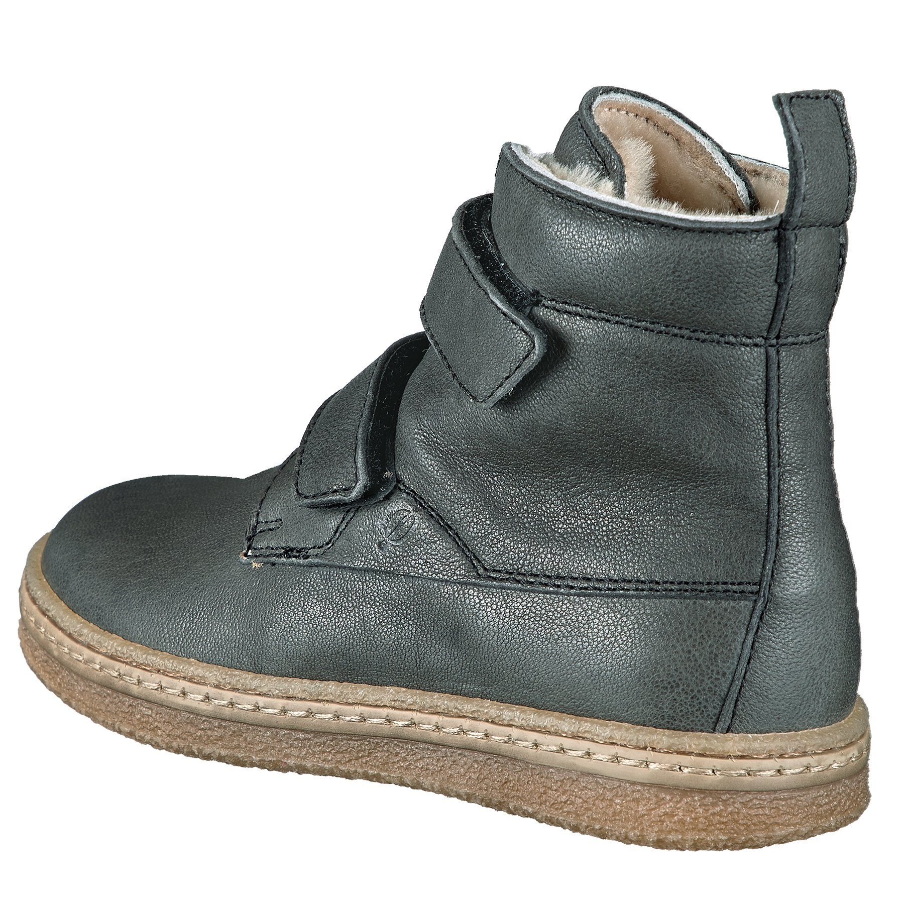 Ocra Ocra Stiefel 356 Winter Boots für Kinder innen mit Lammfell Grau Stiefelette
