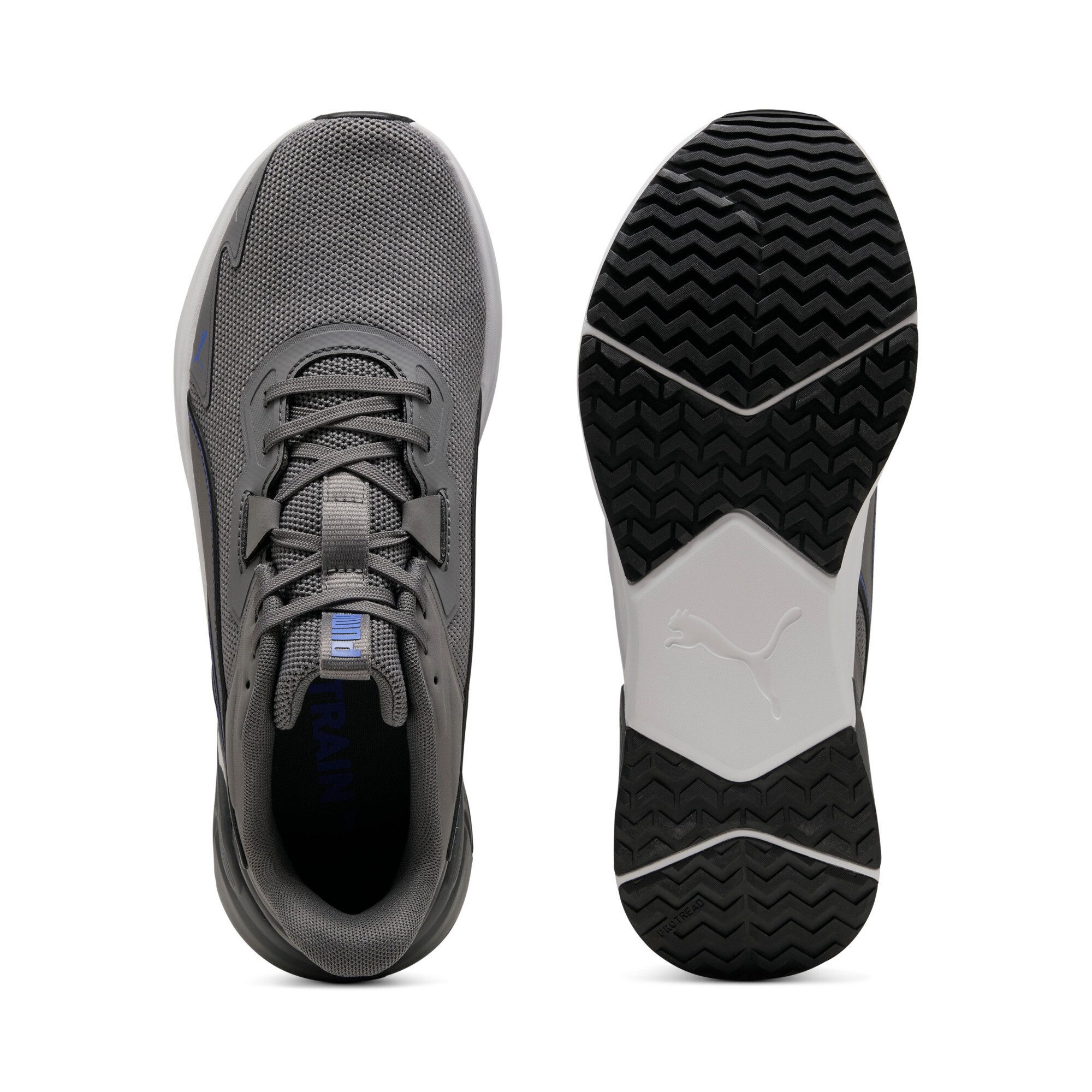 PUMA DISPERSE XT 4 KNIT Trainingsschuh mit atmungsaktivem Strickobermaterial, mit TPU-Fersenklammer