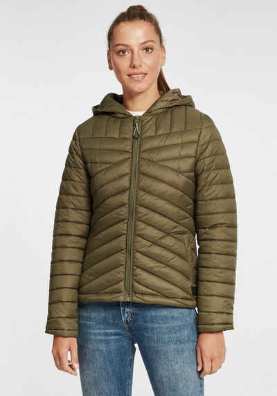 OXMO Steppjacke OXQuella Steppjacke Übergangsjacke mit Kapuze