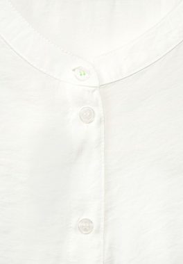 Cecil Longbluse Cecil Longbluse in Unifarbe in Vanilla White (1-tlg) Falte