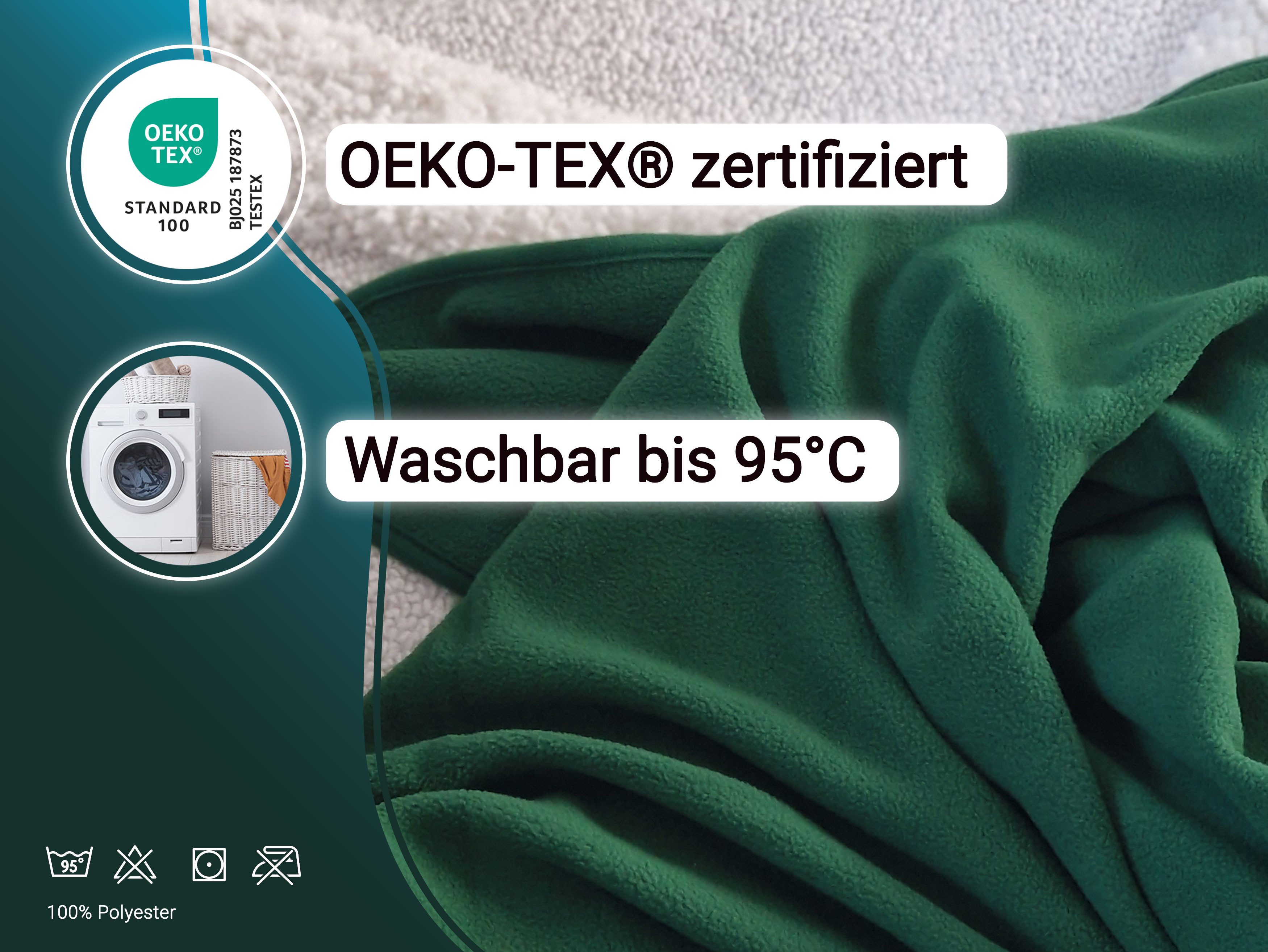 Wohndecke, ZOLLNER, 130 x 170 cm, günstig online kaufen