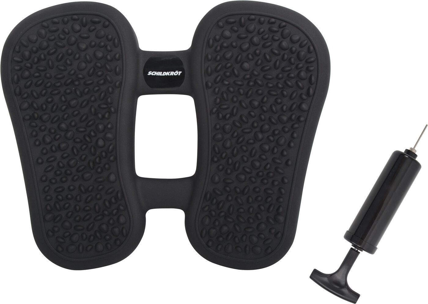 Gliederarmband BALANCE STEPPER, inflatable, black, inkl. Handpumpe KEINE FARBE