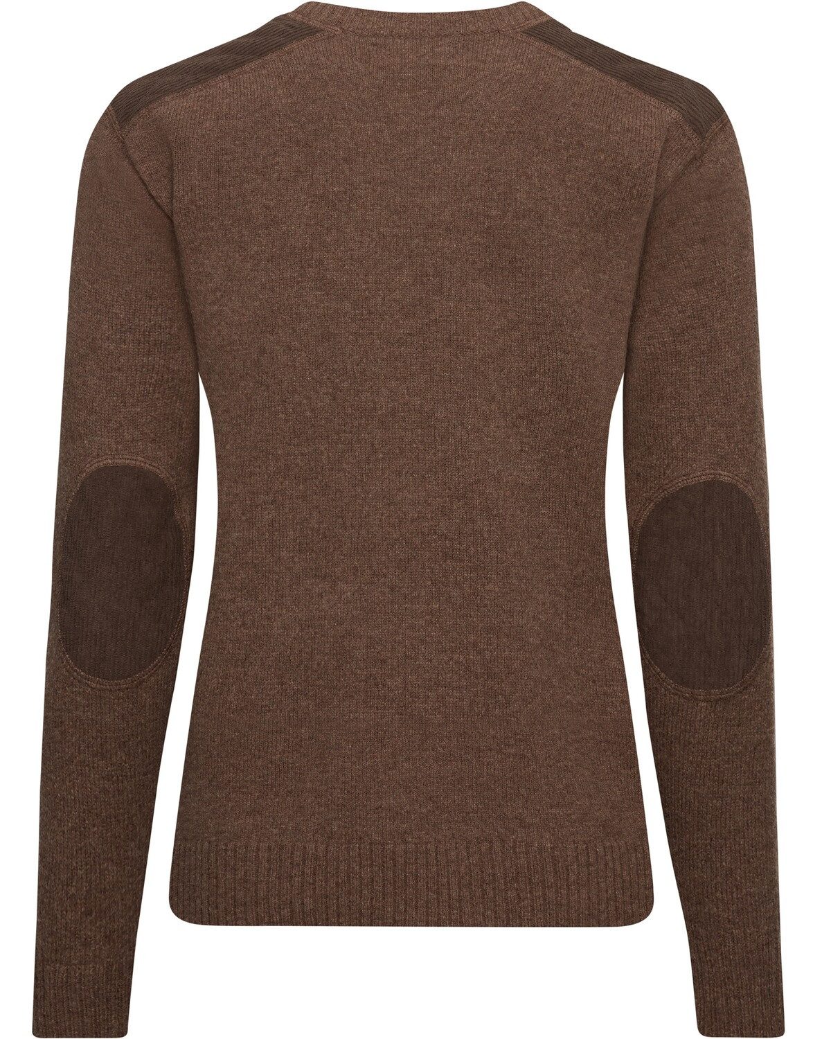 Brigitte von Schönfels Strickpullover Pullover mit Cord-Patches günstig online kaufen