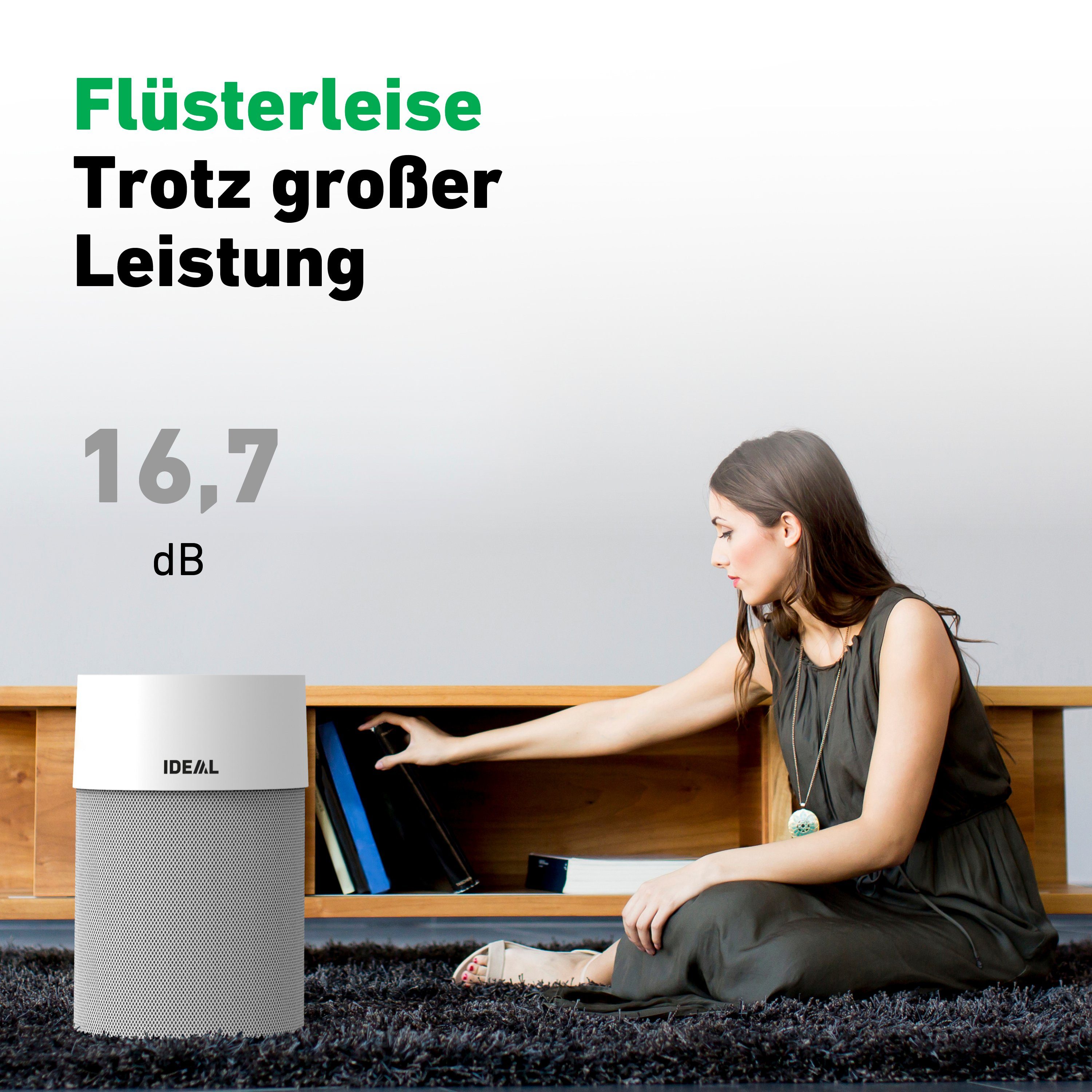 in Germany, Räume, für Made m² Filterleistung PRO, AP40 HEPA-/Aktivkohlefilter, 99,99% Luftreiniger IDEAL 40