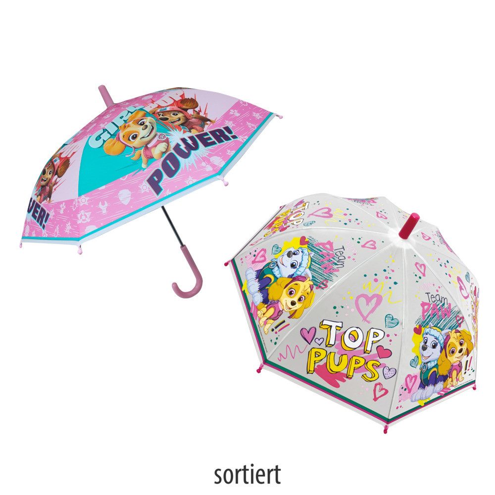 John GmbH Stockregenschirm John Regenschirm PAW PATROL Girls 38cm