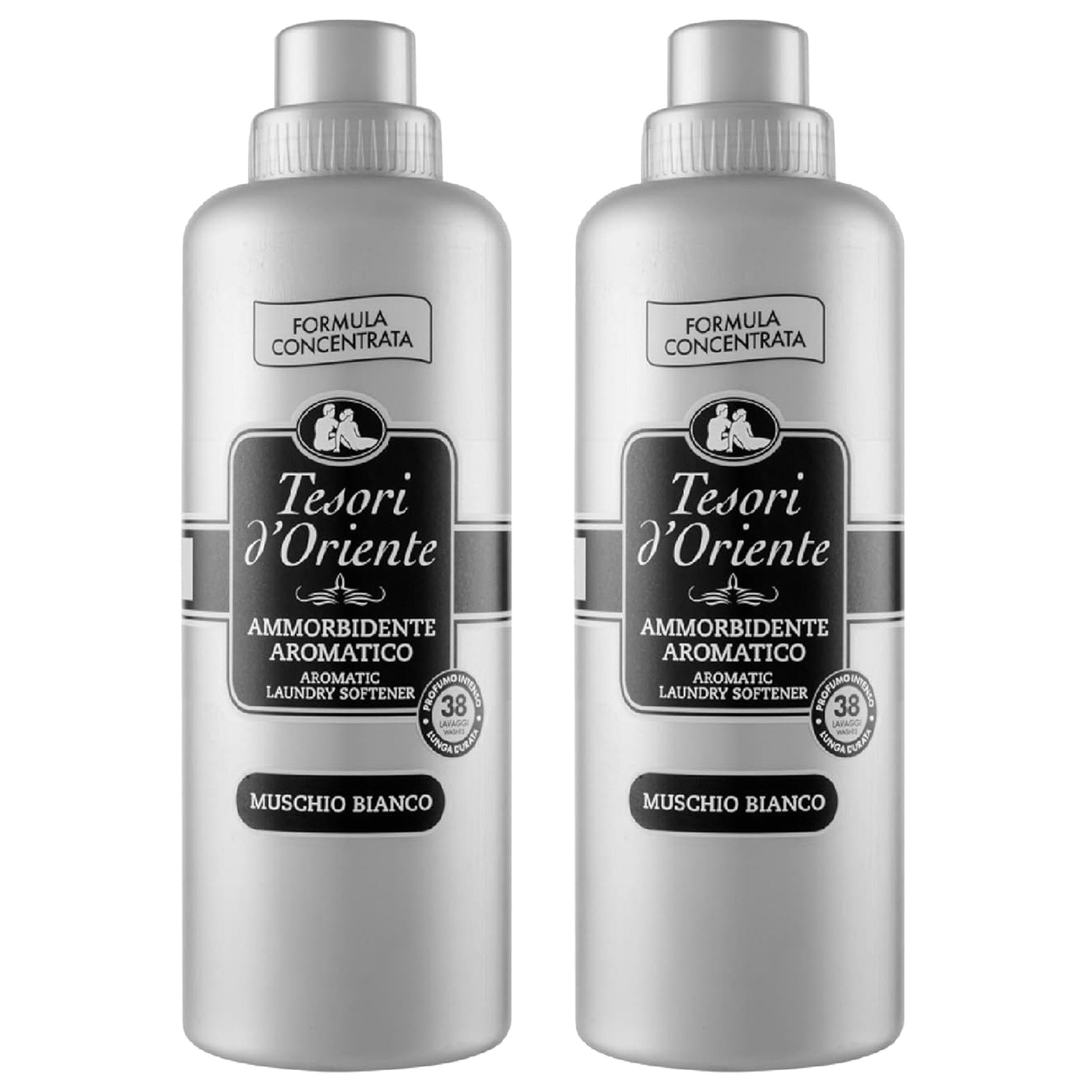 Tesori d´Oriente Tesori d'Oriente Muschio Bianco Wäscheweichspüler Konzentrat, 760 ml Weichspüler (2-St)