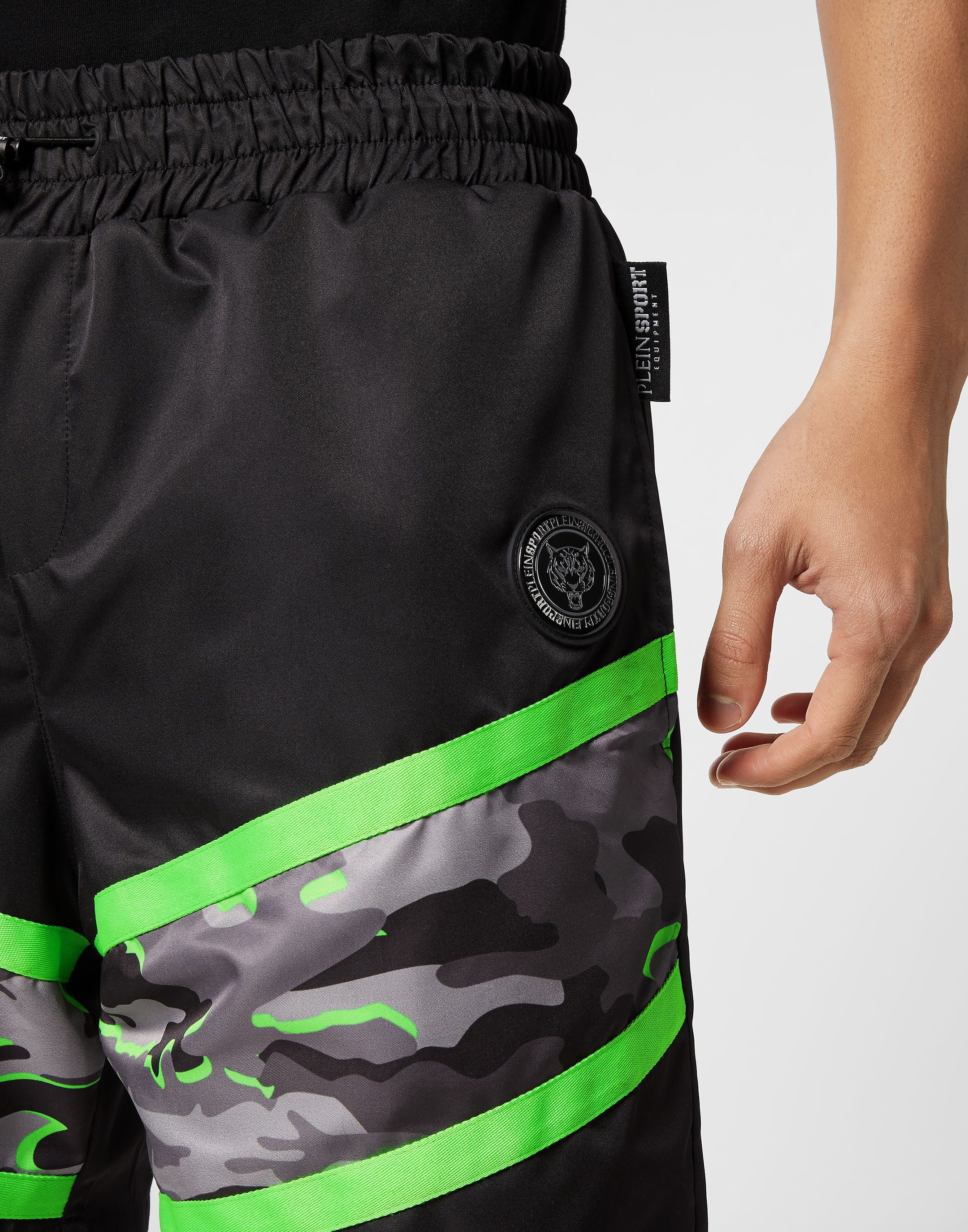 PLEIN SPORT Sporthose Camouflage