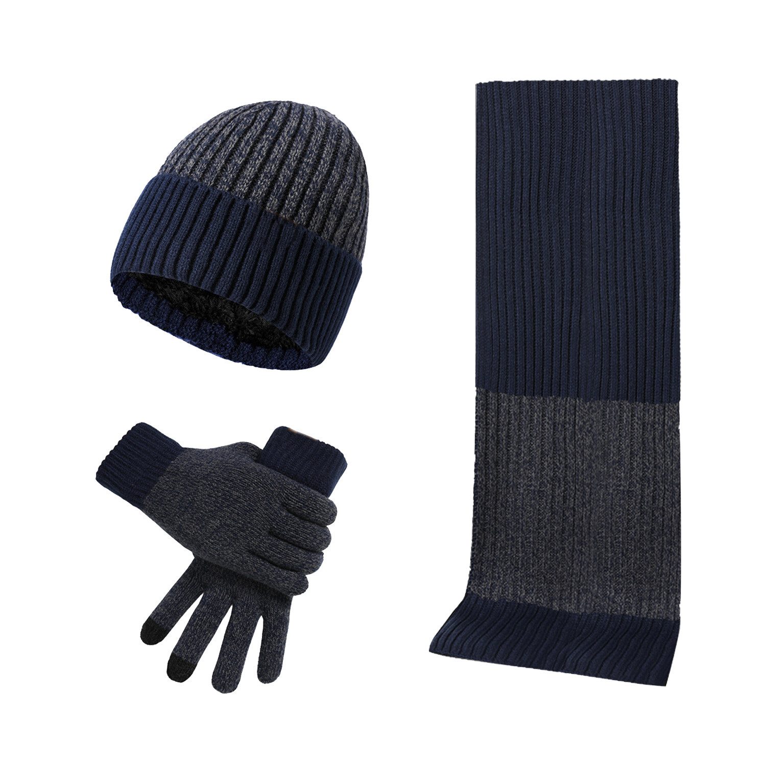 Rhein Beleuchtung Mütze & Schal Mütze, günstig online kaufen