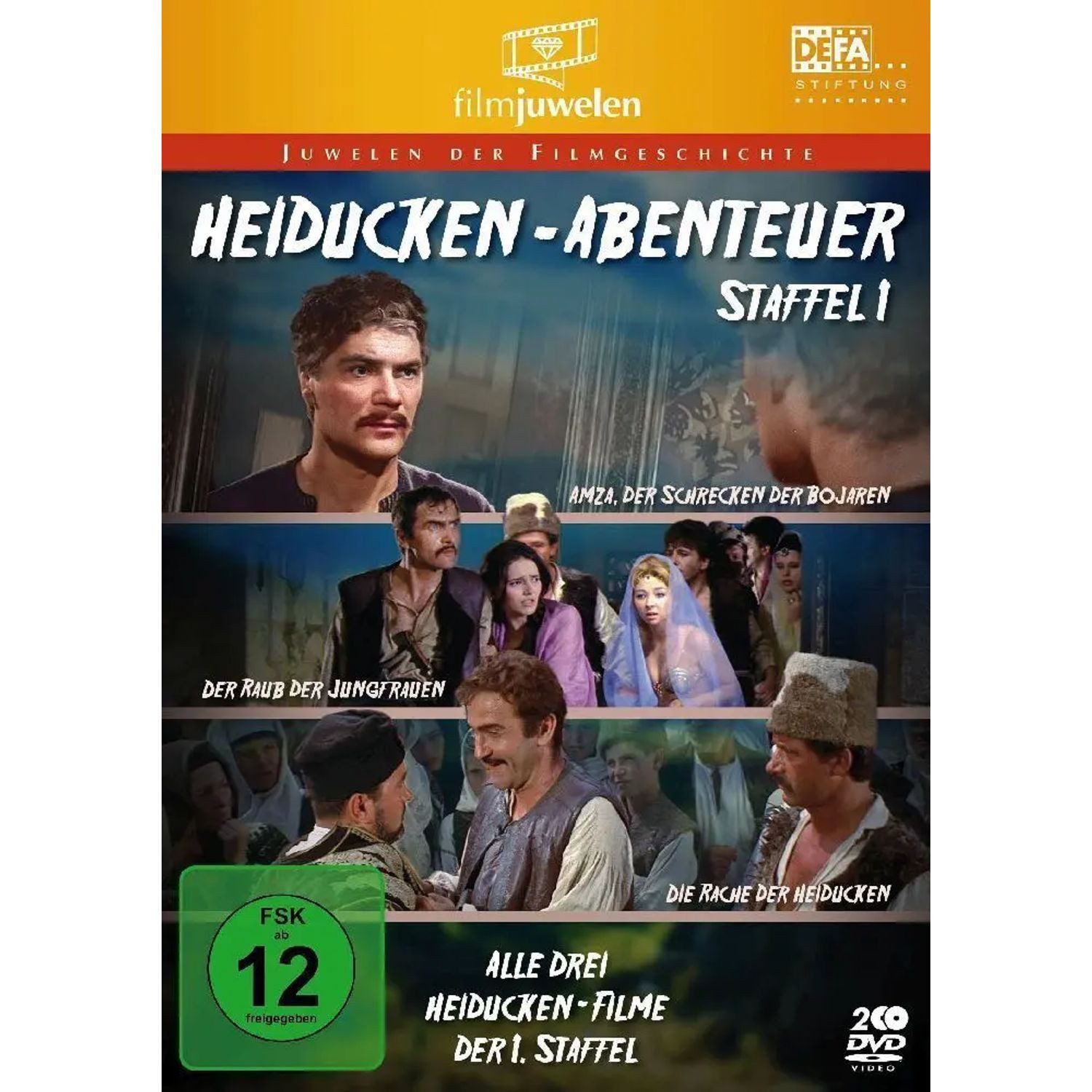 Defa DVD Heiducken-Abenteuer.Staffel.1,2 DVD