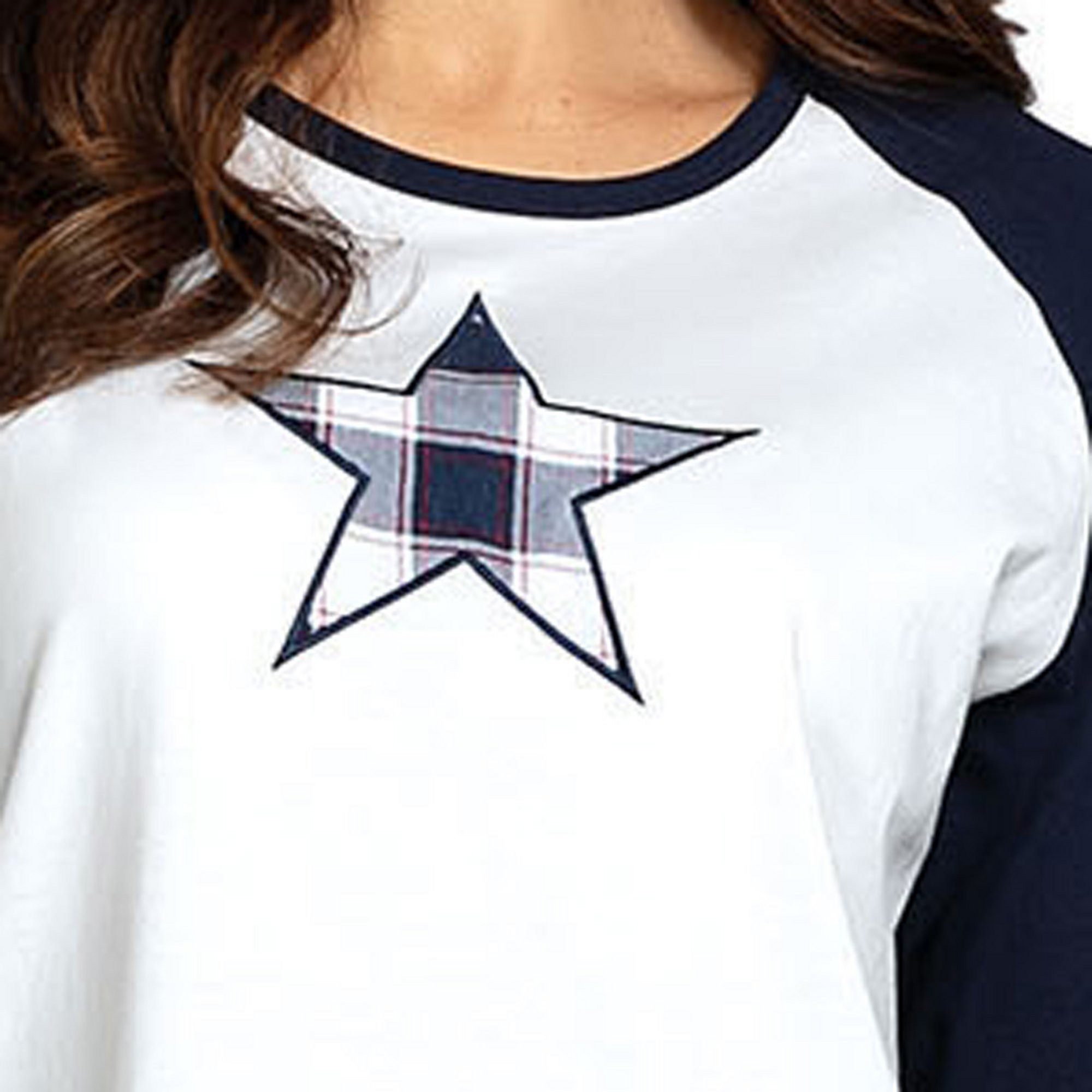 comtessa Pyjama Damen-Schlafanzug Single-Jersey Karo günstig online kaufen