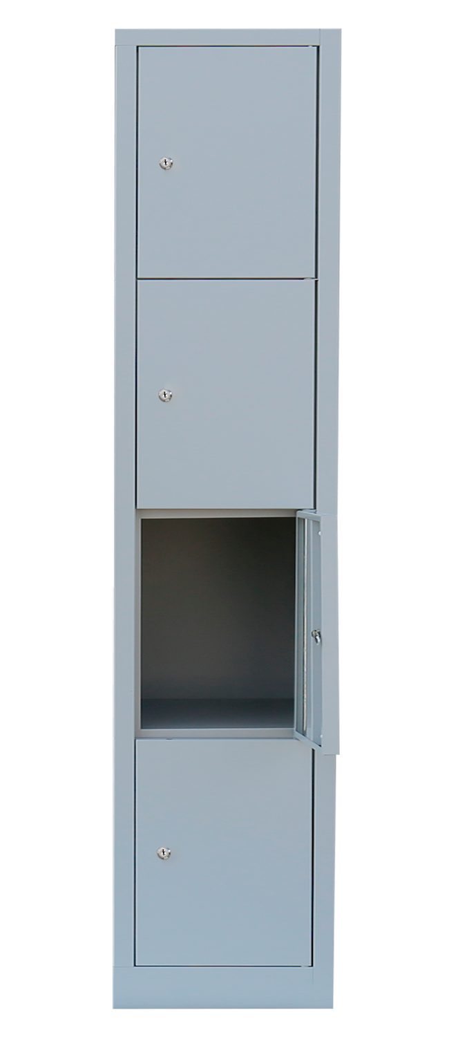 Steelboxx Fächerschrank 4 Fächern Schließfachschrank Wertfachschrank günstig online kaufen