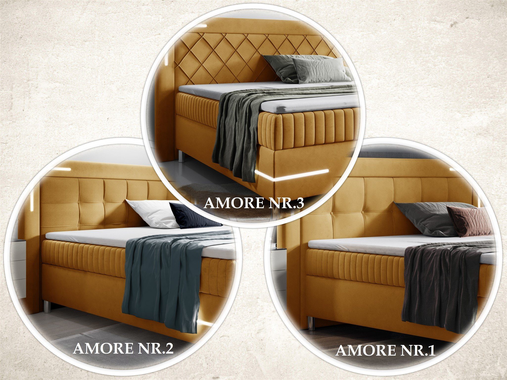 Fun Möbel Boxbett Schlafzimmerbett AMORE Nr.1 günstig online kaufen