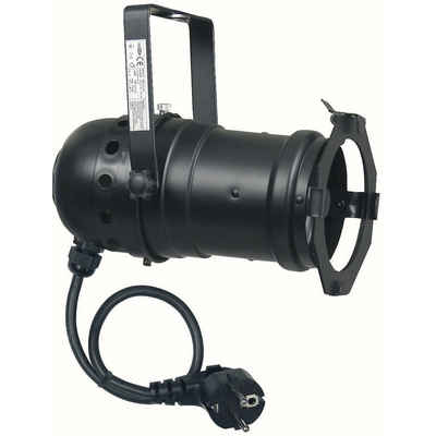 lightmaXX Discolicht, PAR 30 Gehäuse black inkl. E-27 Sockel und Kabel - PAR Scheinwerfer