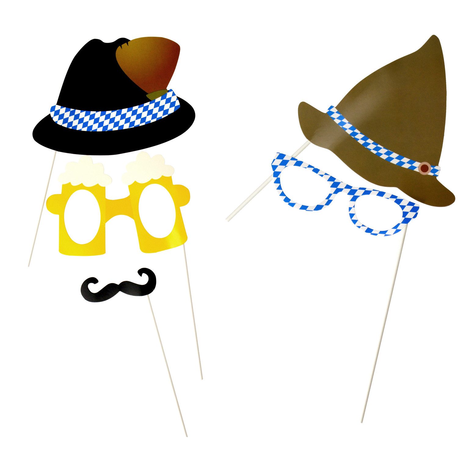 Out of the Blue Fotohalter Oktoberfest Photo Booth, der Weiß-Blaue Partyspa günstig online kaufen