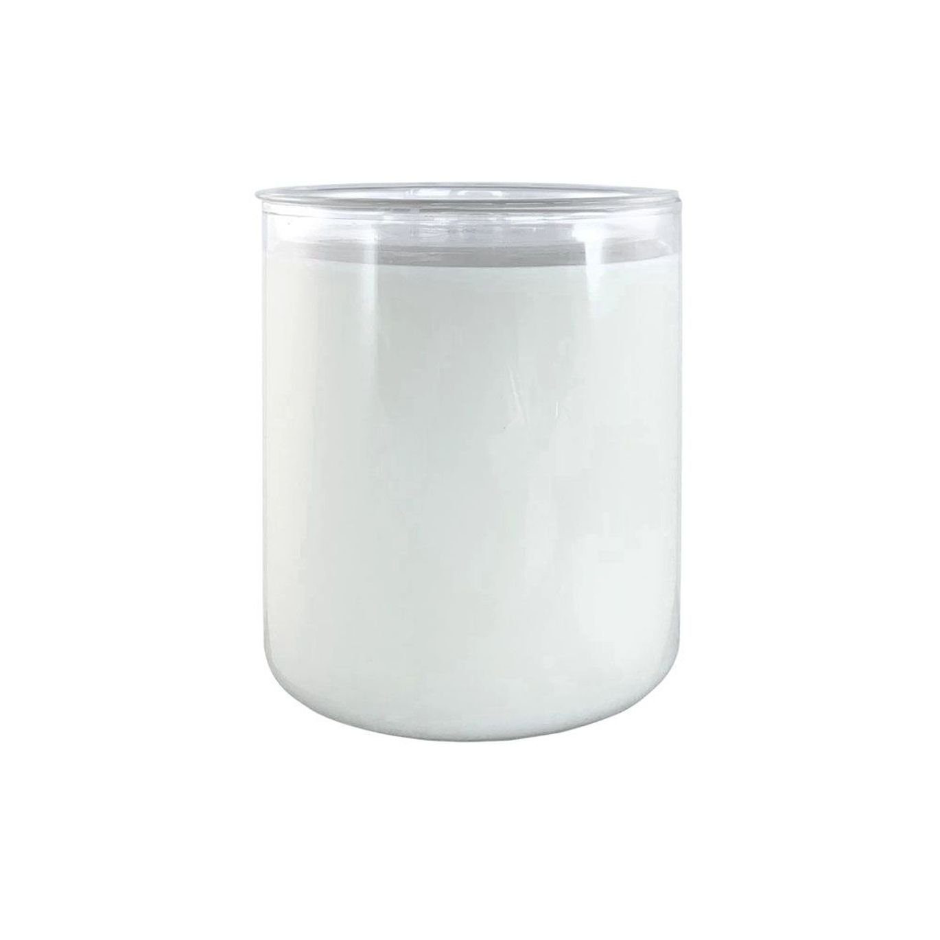 Spinnrad GmbH Lebensmittelfarbstoff Einsatzbehälter aus Glas für Joghurt,  Quark & Co 1 L | Vorratsgläser
