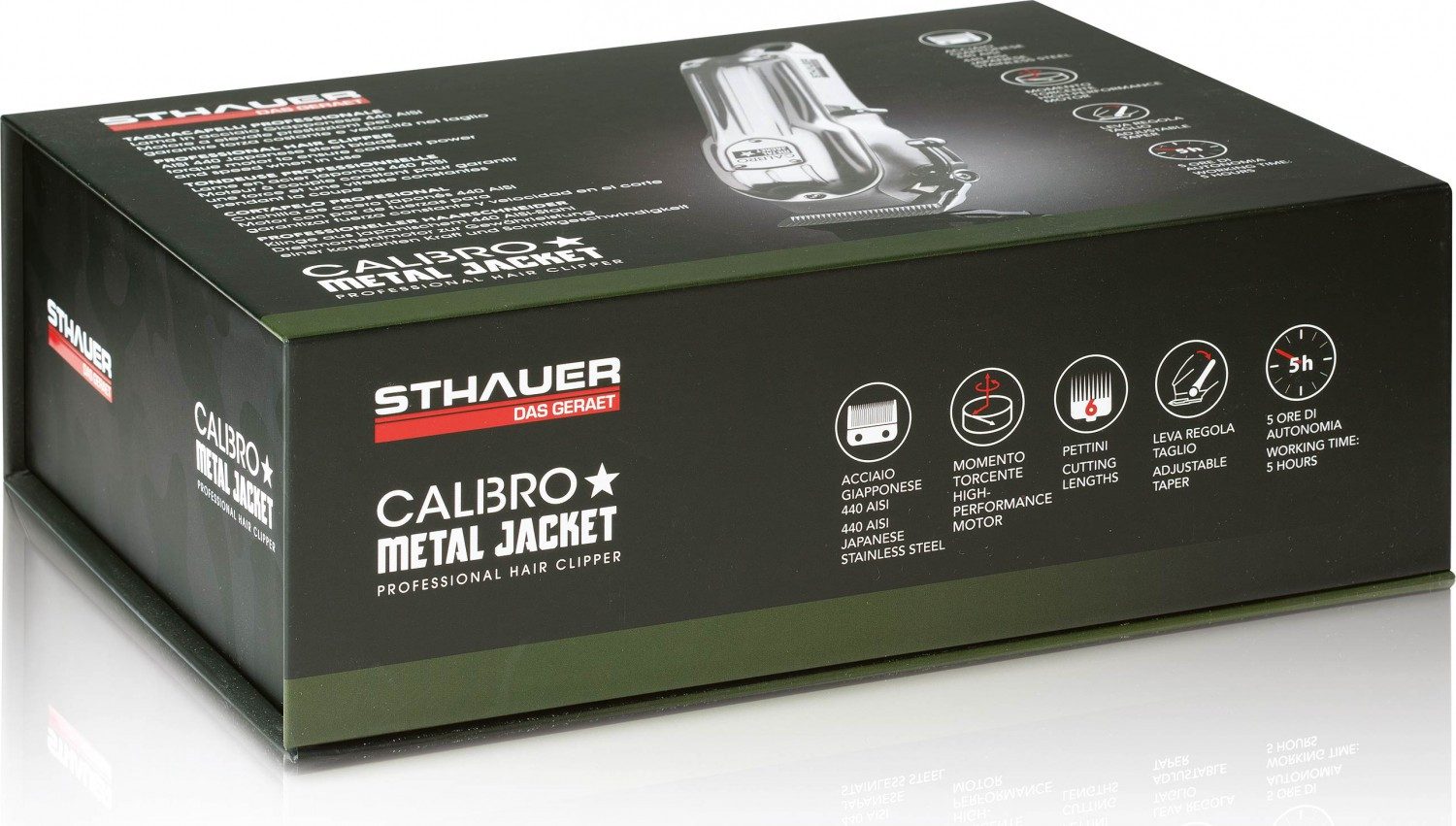 Xanitalia Haarschneider XanitaliaPro Calibro Metal Jacket Clipper