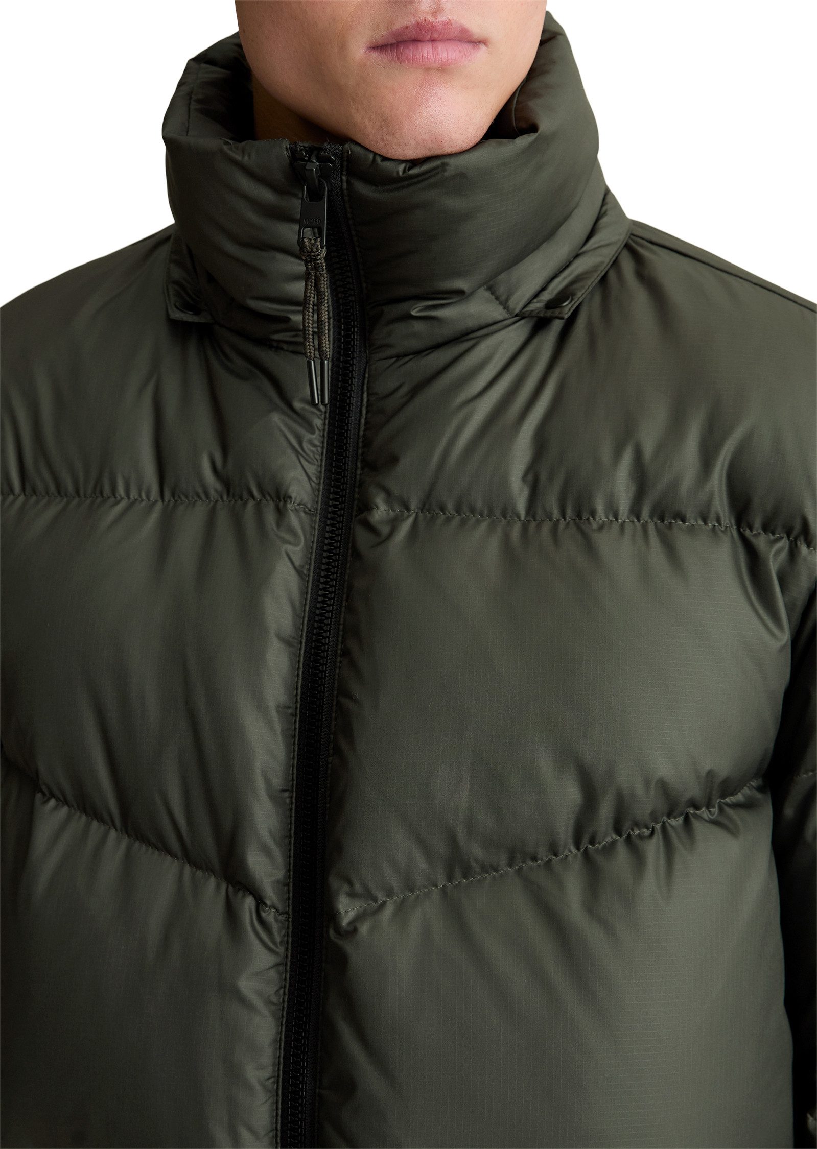 Marc O'Polo DENIM Daunenjacke Winterjacke, regular fit, mit abnehmbarer Kapuze