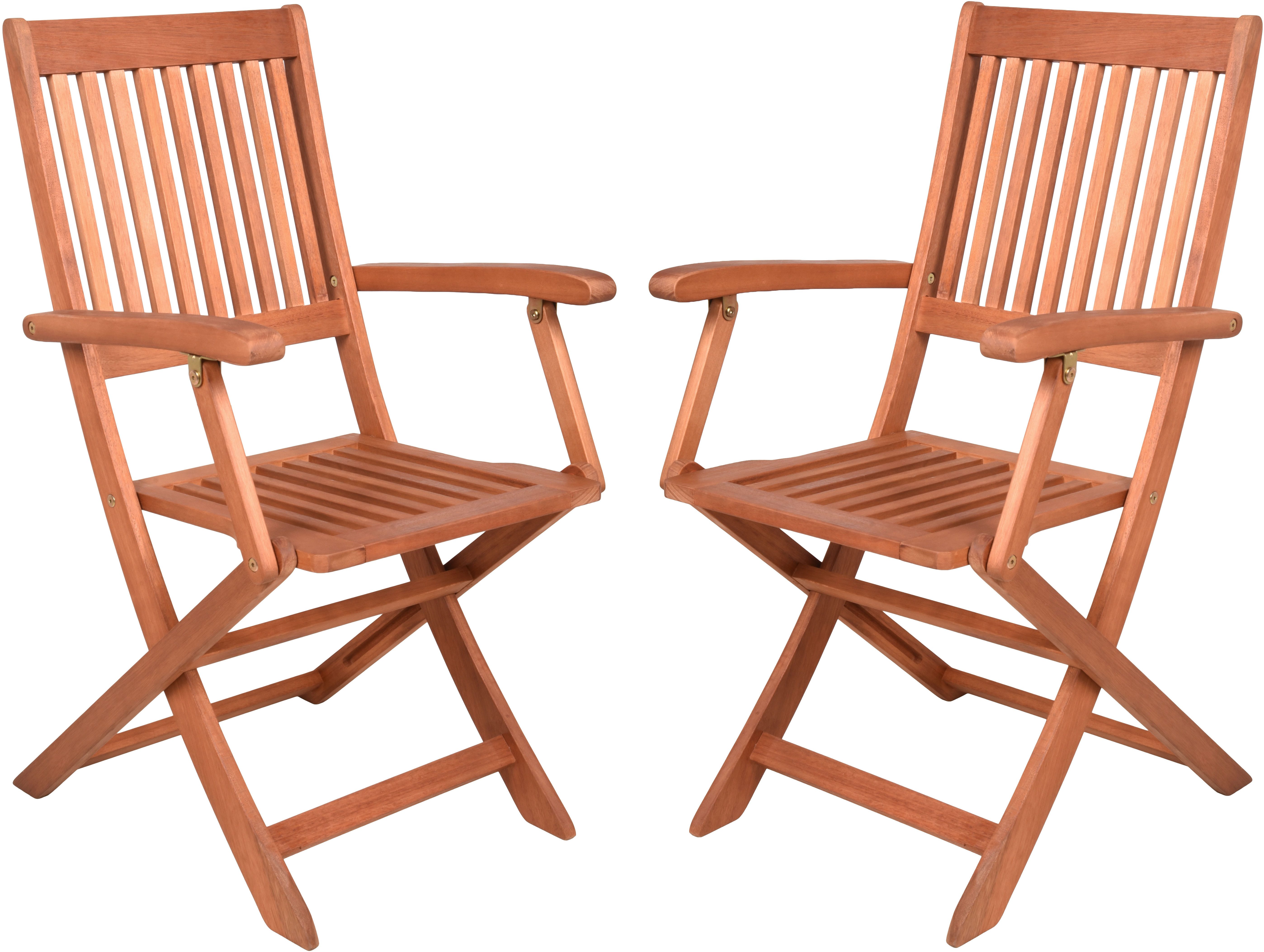 Garden Pleasure Klappstuhl SEATTLE (Set, 2 St), aus nachhaltigem Material