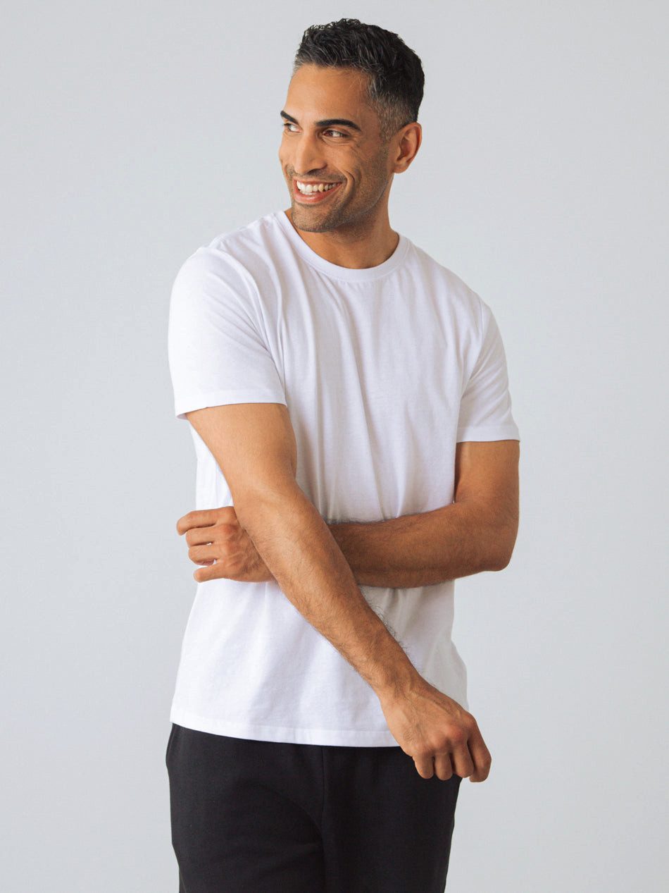 HONEST BASICS T-Shirt Männer Basic aus Bio- und recycelter Baumwolle