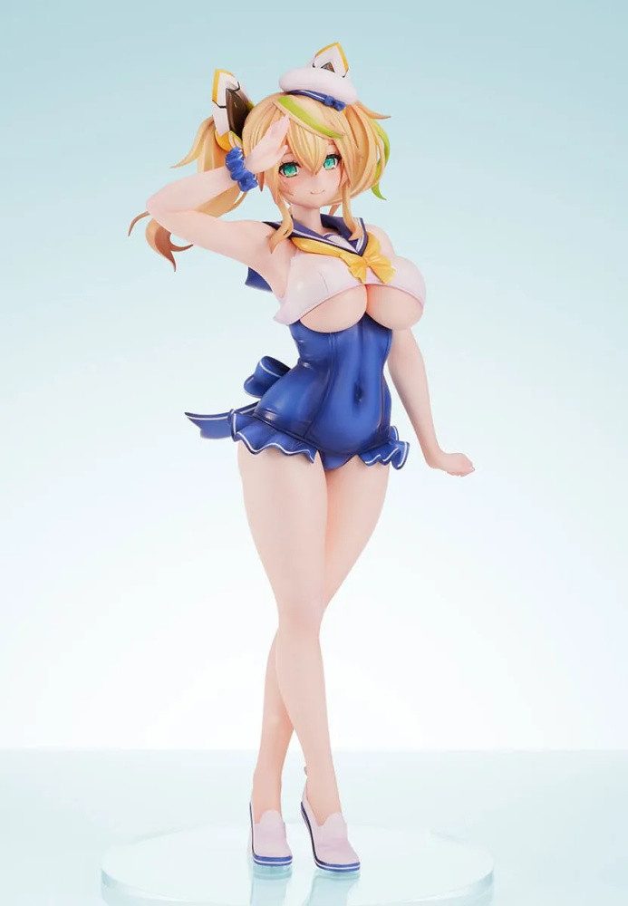 Ami Ami Erotik-Actionfigur Phantasy Star Online 2 PVC Statue 1/7 Es Cool Breeze Gene - Summer Vac
