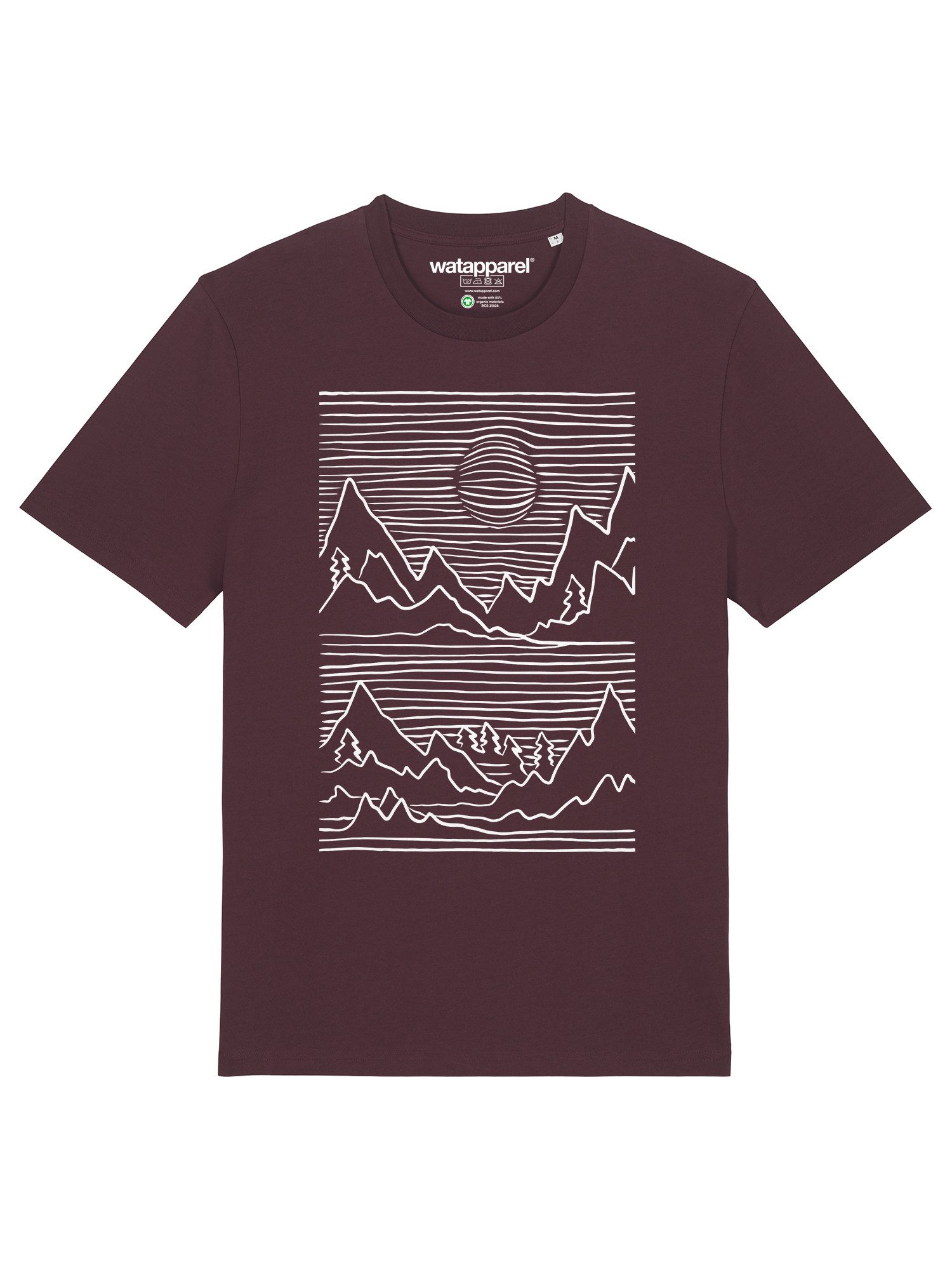 wat? Apparel T-Shirt Mountains