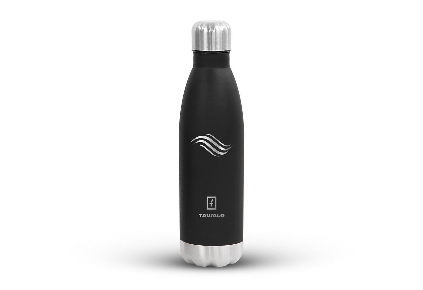 TAVIALO Isolierflasche TAVIALO Edelstahl Trinkflasche – Isolierflasche 500ml, BPA-frei, Kohlensäure-geeignet, doppelwandig, hält Getränke 24h kalt & 12h heiß