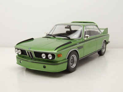 Minichamps Modellauto BMW 3,0 CSL 1973 grün Modellauto 1:18 Minichamps, Maßstab 1:18