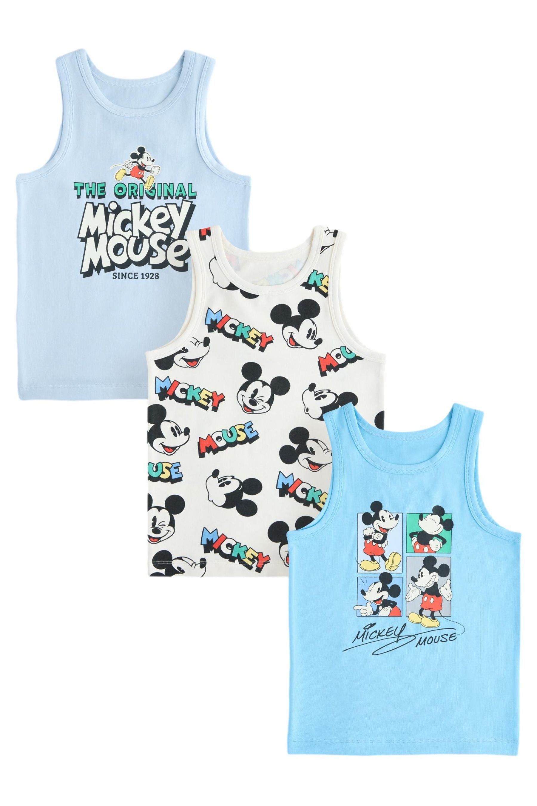 Next Trägertop 3er-Pack Trägerhemden, Mickey Mouse (3-tlg)