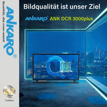 Ankaro DCR 3000 Plus mit Aufnahmefunktion - Full HD DVB-C Kabel-Receiver (HDTV, HDMI, Scart, Coaxial, Mediaplayer, USB, PVR)