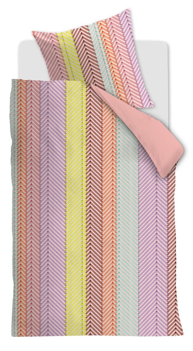 Oilily Bettwäsche Bettwäsche Yade Multi 135x200 bunt, Baumwolle, 2 teilig, bettwäsche 135x200 baumwolle reißverschluss warm baumwolle bettwäsche